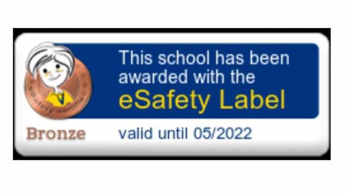 Okulumuz e Safety Label Bronz Madalya aldı